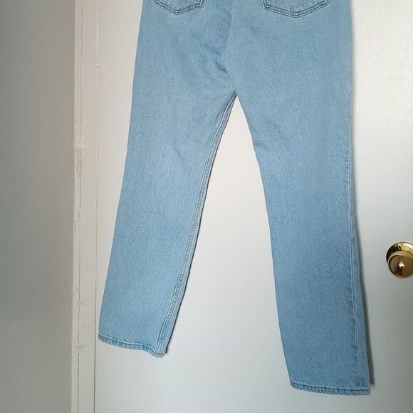 Levi’s Womens’ Jeans, Light Blue Wash, 70’s High Slim Straight, Sz. 30 - Picture 6 of 16